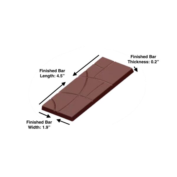 Chocolate Bar Making Mold | Hard Mold For Making Professional Chocolate Bars At Home Or Commercially - Image 5